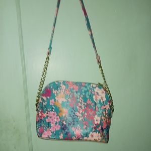 Steve Madden Turquoise floral crossbody bag Spring